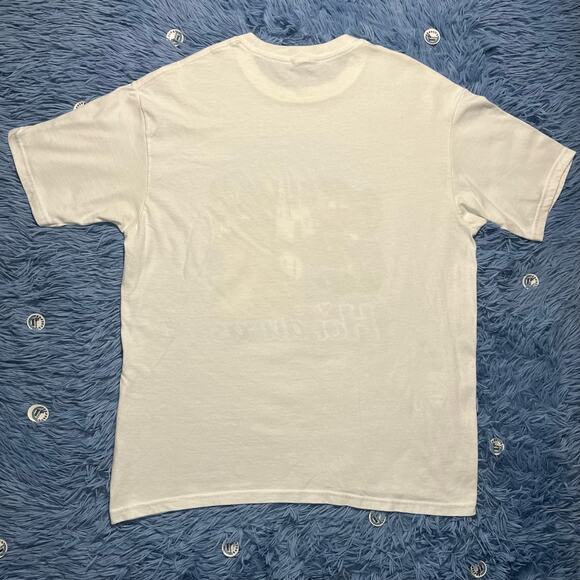 VINTAGE Lluvia de peces Yoro Honduras Shirt Size Large Mens Outdoor Fish Y2K - Picture 2 of 11